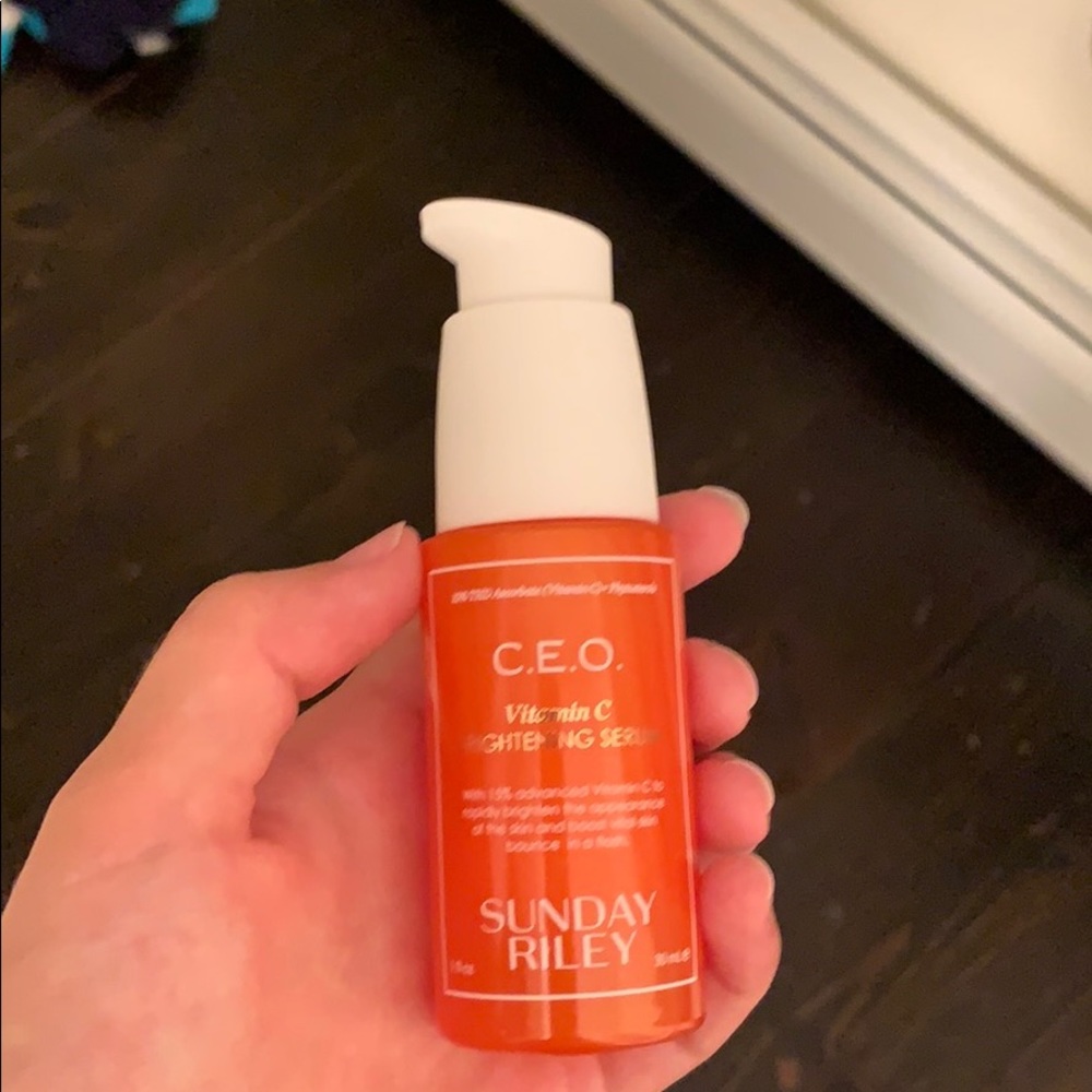 Sunday Riley CEO vitamin C brightening serum